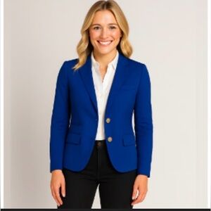 J. Crew Royal Blue Women's Blazer Size 2.